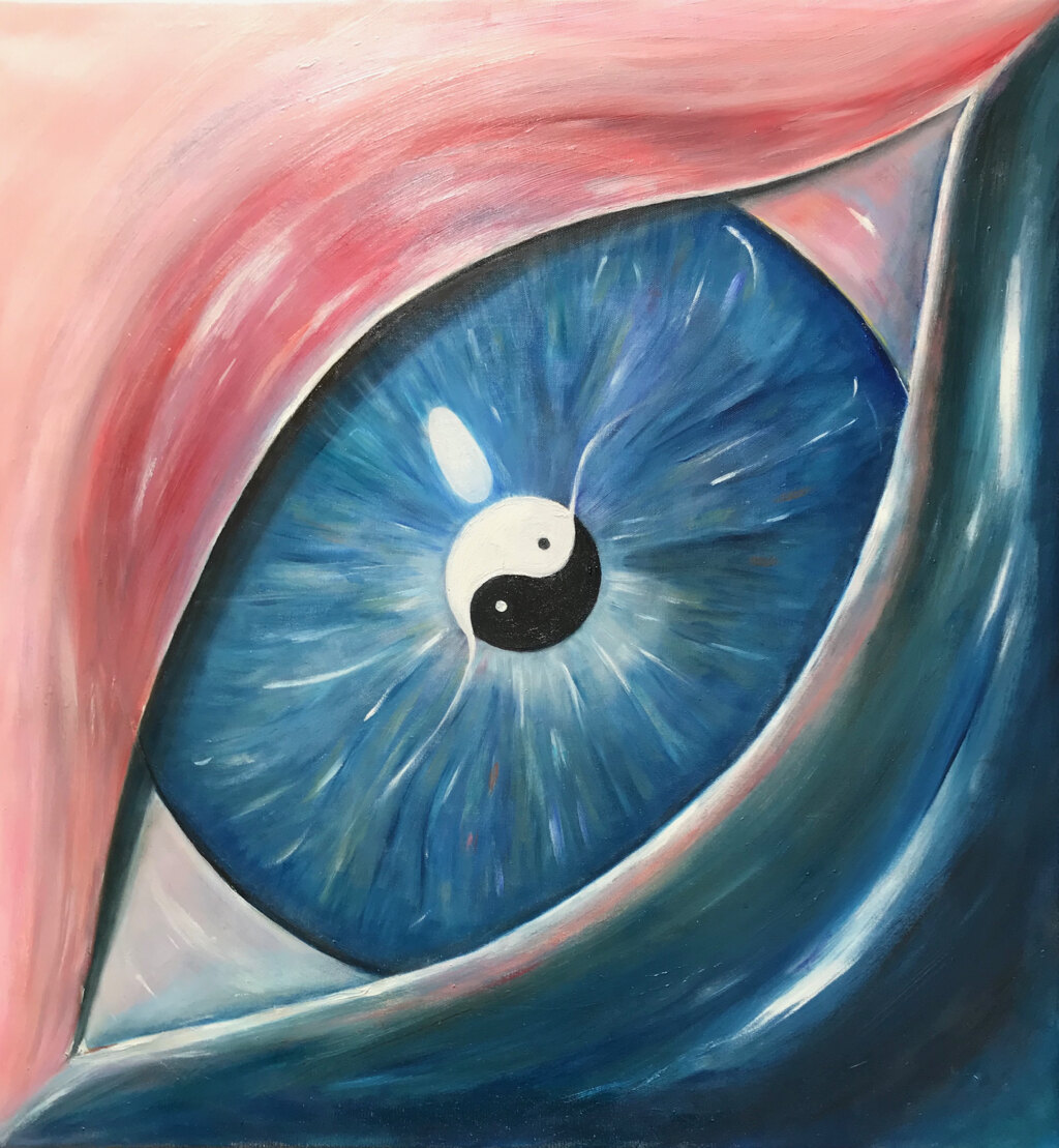 Instant 3.0, Huile sur toile, 72 × 79 cm